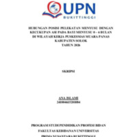 <a href="/items/browse?advanced%5B0%5D%5Belement_id%5D=50&advanced%5B0%5D%5Btype%5D=is+exactly&advanced%5B0%5D%5Bterms%5D=HUBUNGAN+POSISI+PELEKATAN+MENYUSU+DENGAN+KECUKUPAN+ASI+PADA+BAYI+MENYUSU+0+%E2%80%93+6+BULAN+DI+WILAYAH+KERJA+PUSKESMAS+MUARA+PANAS+KABUPATEN+SOLOK+TAHUN+2026%0D%0A">HUBUNGAN POSISI PELEKATAN MENYUSU DENGAN KECUKUPAN ASI PADA BAYI MENYUSU 0 – 6 BULAN DI WILAYAH KERJA PUSKESMAS MUARA PANAS KABUPATEN SOLOK TAHUN 2026<br /><br />
</a>